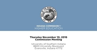 2016 CHE Commission Meeting 11 10 16