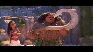 Moana Meets Maui for the First Time Scene