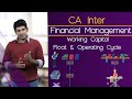 CA Inter - Financial Management - Working Capital :: Float & Operating Cycle | May 2024 | Nov 2024