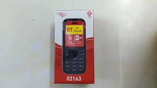 itel it2163 Mobile Unboxing