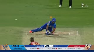 Tom Curren's Yorker Gets Nicholas Pooran Bowled | ILT20 S1 | Cricket Series Highlights | MIE VS DV