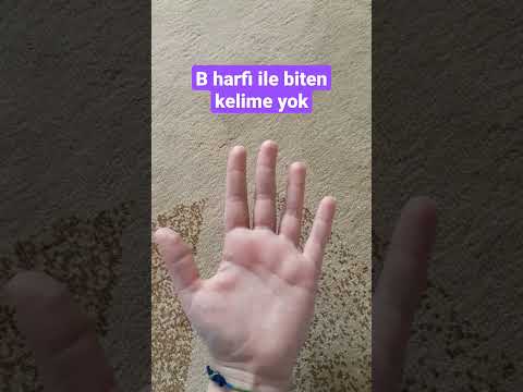 B Harfi Ile Biten Kelime Yok - YouTube