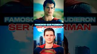 Famosos que pudieron ser superman…#hollywood #famous #entertainment  #superman #supermanmovie #top