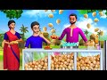 మేఘాలలో పానీపూరి - Panipuri in Clouds Story in Telugu | 3D Animated Telugu Moral Stories Maa Maa TV