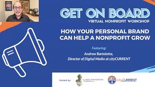 How Your Personal Brand Can Help a Nonprofit Grow with Andrew Bartolotta