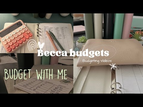 Budget With Me Youtube