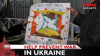 Peace activists ask Pope Francis to help prevent war in Ukraine