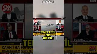 KAAN Göklerde! TUSAŞ Genel Müdürü Temel Kotil: "KAAN Eurofighter'dan Daha İyi Olacak" #Shorts