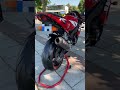 all cleaned up 1999 yamaha r1 with mivv exhaust sound walkaround pure sound on perfect conditions