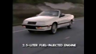 Chrysler LeBaron Coupe ad from 1989