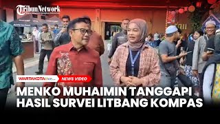 Menko PM Tanggapi Hasil Survei Tingkat Kepuasan Publik Terhadap Prabowo Gibra