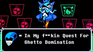 DELTARUNE Chapter 2 but the dialogue has been gizoogled