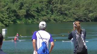 特別大会「燃ゆる感動かごしま国体」ローイング競技　JW1X決勝