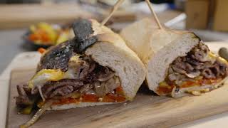 Knife Skills with Andrew Zimmern: Brisket Prep Perfection & Beef Sandwiches Two Ways