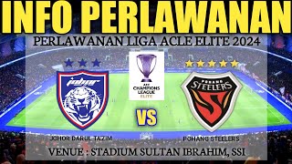 ‎🔴info live Johor Darul Ta'zim vs Pohang Steelers - Liga Juara-Juara AFC Elite (ACLE) 2024/25