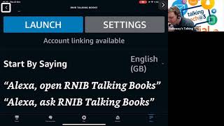 Galloway's Tech Talk @ 3: How to set up RNIB Talking Books on Alexa