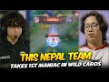 THIS TEAM FROM NEPAL SCORES the FIRST MANIAC in MSC 2024 WILD CARD . . . 🥶