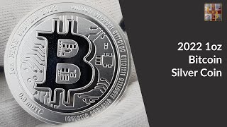 2022 1oz Bitcoin Silver Coin