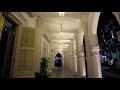 4k night life in historic building complex of singapore chijmes dining complex