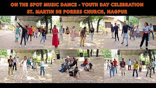 Jomise Joy | On the spot music dance on youth Day | St. Martin De Porres Church