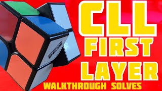 2x2 CLL FIRST LAYER Walkthrough Solves