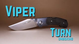 Unboxing The Viper Turn Pocket Knife!!! #italian