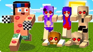 😍ВСЕ ДЕВУШКИ ВЛЮБИЛИСЬ В МЕНЯ В МАЙНКРАФТ! ШЕДИ ЛЕСКА И НУБИК MINECRAFT