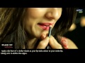 tamil how to apply long lasting lipstick