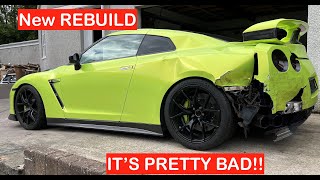 I bought a WRECKED 750BHP Nissan GTR and I’m going to rebuild it!!