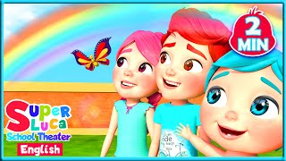 Match Rainbow Colors With Fruits and Juice Song | Super Luca Kids Songs & Nursery Rhymes | #63