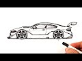 How to draw a BMW easy