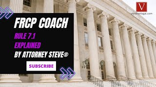 FRCP Rule 7.1 Corporate Disclosure Statement explained