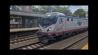 AMTK Northeast Regional at Guilford train station