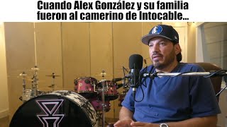 Cuando Alex González y su familia fueron al camerino de Intocable… | René Martínez (INTOCABLE)