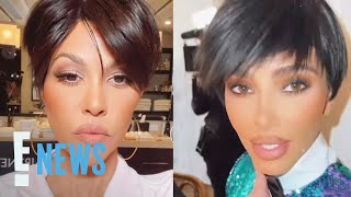 Kardashian-Jenner Sisters Dress Up As Kris Jenner For Birthday Party | E! News