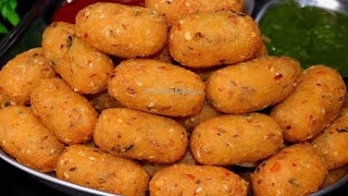 केवल 2 कच्चे आलू से नया गरमा गरम कुरकुरा नाश्ता जो भी खाए खाता ही जाए | Crispy kacche aalu ka nashta