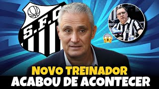 NOVO TREINADOR!! ELE É O SUBSTITUTO DE PEDRO CAIXINHA!! ÚLTIMAS NOTÍCIAS DO SANTOS HOJE