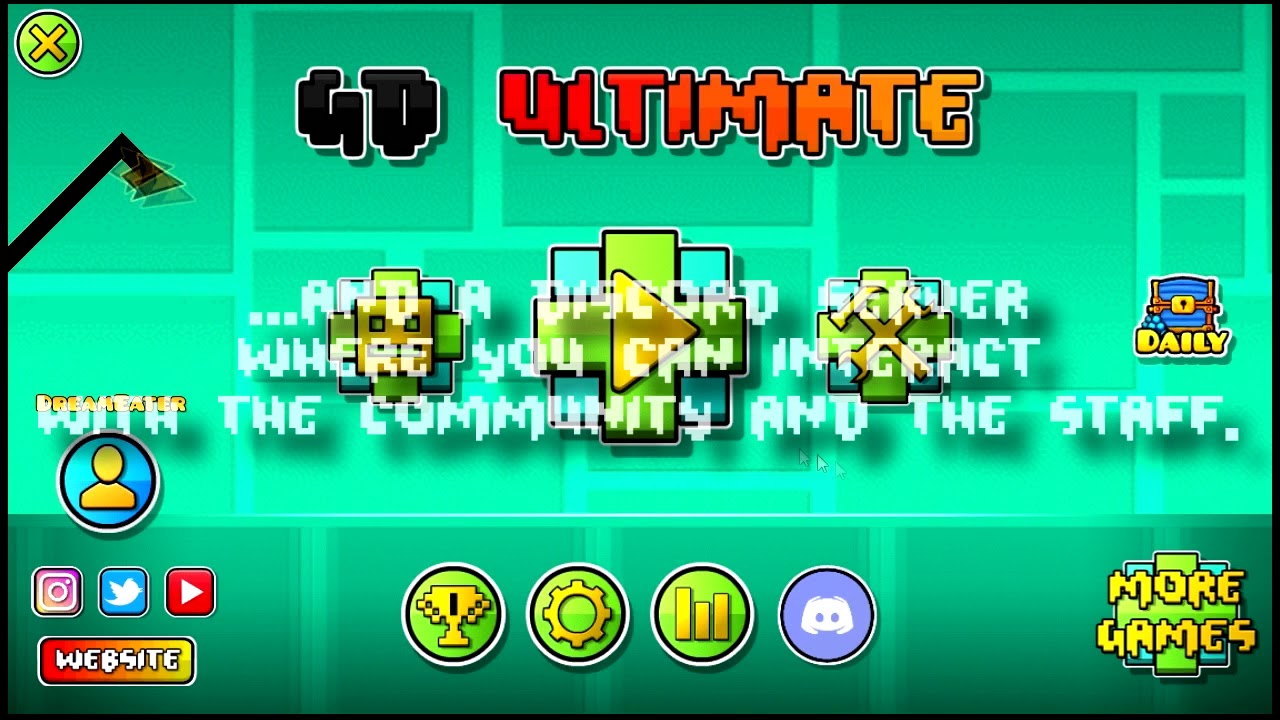 Geometry Dash Ultimate Channel Trailer Youtube