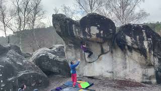 Le Toit du Cul de Chien 7a,  Cul de Chien Fontainebleau