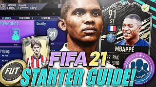 HOW TO START FIFA 21! (Starter Packs, Web App Trading, Investing Tips & Making Coins Guide)