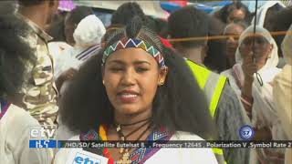 #etv በአክሱም ከተማ ዛሬ በደማቅ ሁኔታ የተከበረውን የአሸንዳ በዓል የታደሙ ተሳተፊዎች በዓሉ ልዩ ስሜት እንደፈጠረባቸው ለኢቲቪ ገለፁ፡፡