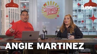 Angie Martinez Plays BLeBRiTY \u0026 Talks Her Infamous Tupac Interview | What's Ur Thing | Fuse