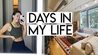 DAYS IN MY LIFE | unboxing my NYC things, addressing an assumption, and fitness update!