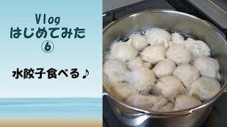 Vlog６回目♪山東水餃子をたべる(^^)