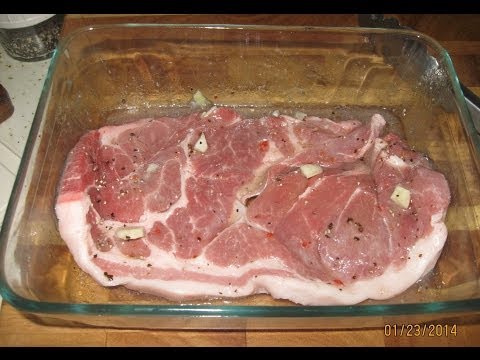 Marinate Pork Steak - Video - 98 Marinate Pork Steak - Video - 98