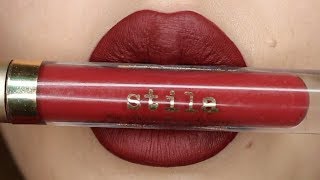 STILA COSMETICS SWATCH II STAY ALL DAY LIQUID LIPSTICK IN RICO