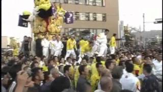 平成17年　新居浜太鼓祭り　川西編　工場前１