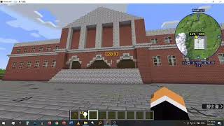 【Minecraft】明新科技大學中山堂 | 畢業典禮無法實體舉辦，自己蓋一個似不像的禮堂@musttaiwan