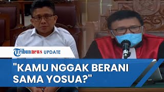 Hakim Cecar Ferdy Sambo Tak Berani Hadapi Brigadir Yosua: Kalau Satu Lawan Satu Berani Enggak?