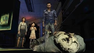 Lee and Clementine Meet Carley, Lilly, Larry & Doug (Walking Dead | Drugstore | Telltale Games)